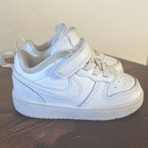 Toddler White Nikes